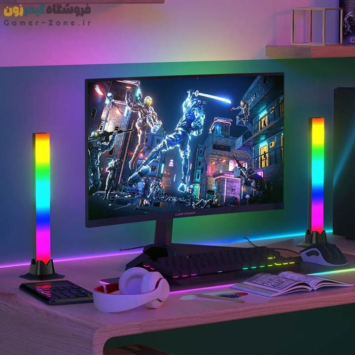 لایت بار رومیزی هوشمند بلوتوث RGBIC Desktop Atmosphere Smart Bluetooth LED Light Bar